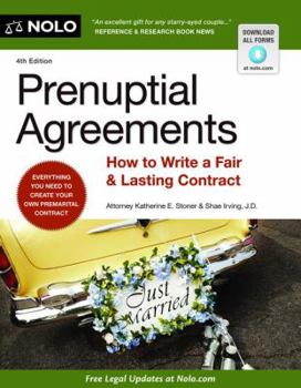 Paperback Prenuptial Agreements: How to Write a Fair and Lasting Contract Book