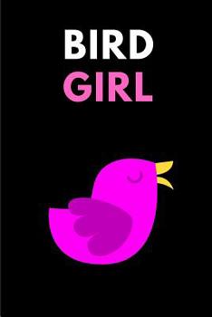 Paperback Bird Girl: Funny Bird A5 Notebook to Write in Book