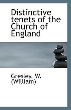 Distinctive tenets of the Church of England