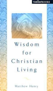 Paperback Wisdom for Christian Living Book