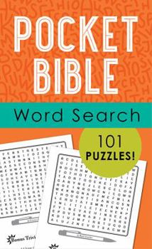 Paperback Pocket Bible Word Search: 101 Puzzles! Book