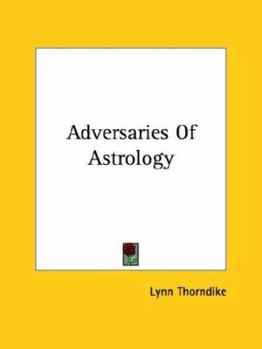 Paperback Adversaries of Astrology Book