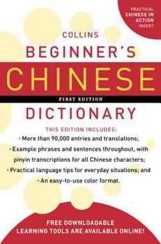 Paperback Collins Beginner's Chinese Dictionary (Collins Language) Book