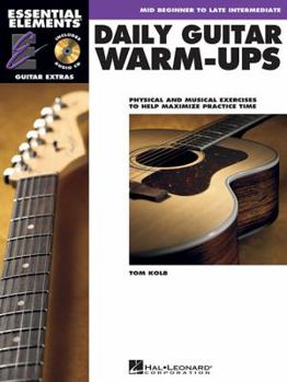 Paperback Daily Guitar Warm-Ups: Physical and Musical Exercises to Help Maximize Practice Time (Book/Media Online) Book