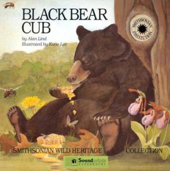 Hardcover Black Bear Cub Book
