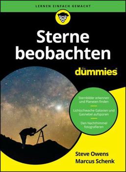 Paperback Sterne beobachten für Dummies [German] Book