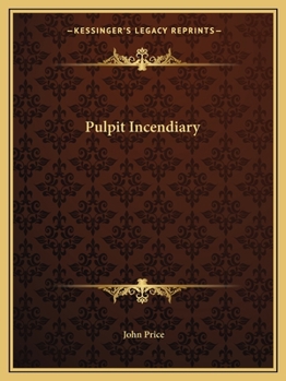 Paperback Pulpit Incendiary Book