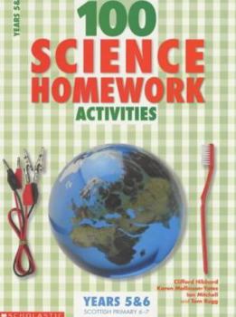 Paperback 100 Science Homework Activities for Years 5 & 6 Book
