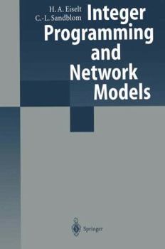 Paperback Integer Programming and Network Models Book