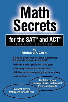 Paperback Math Secrets for the SAT and ACT Book