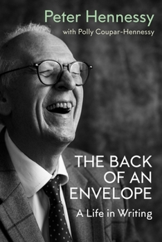 Hardcover On the Back of an Envelope: A Life in Writing Book