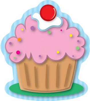Misc. Cupcakes Mini Cut-Outs Book