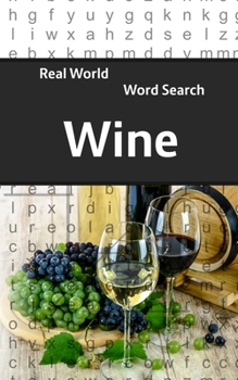 Paperback Real World Word Search: Wine Book