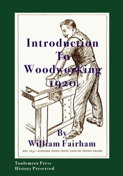 Paperback Introduction To Woodworking 1920 Book