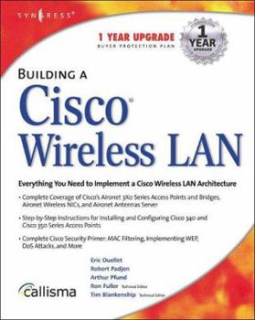 Paperback Building a Cisco Wireless LAN Book
