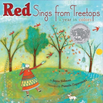 Hardcover Red Sings from Treetops: A Caldecott Honor Award Winner Book