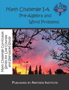 Paperback Math Challenge I-A Pre-Algebra and Word Problems Book