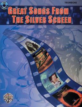 Paperback Great Songs from the Silver Screen: Trombone, Book & CD Book
