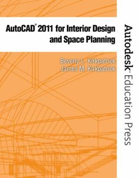 Paperback AutoCAD 2011 for Interior Design and Space Planning Book
