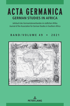 Paperback ACTA Germanica: German Studies in Africa [German] Book