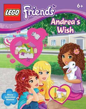 Paperback Lego Friends: Andrea's Wish (Activity Book #3) Book