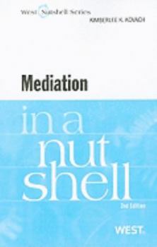 Paperback Mediation in a Nutshell Book