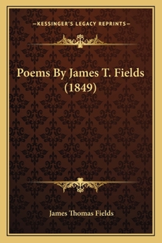 Paperback Poems By James T. Fields (1849) Book