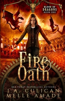 Paperback Fire Oath: Dragon Steampunk Fantasy Book