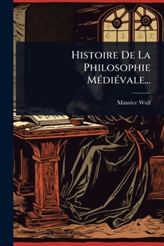 Paperback Histoire De La Philosophie MÃ(c)diÃ(c)vale... [French] Book
