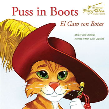 Paperback Bilingual Fairy Tales Puss in Boots: El Gato Con Botas [Spanish] Book