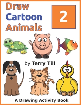 Paperback Draw Cartoon Animals 2 Book