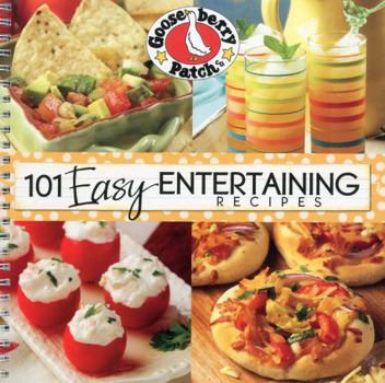 Spiral-bound 101 Easy Entertaining Recipes Book