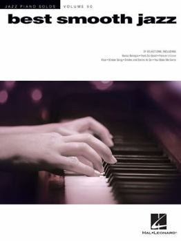 Paperback Best Smooth Jazz: Jazz Piano Solos Series Volume 50 Book