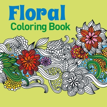 Paperback Floral Coloring Book