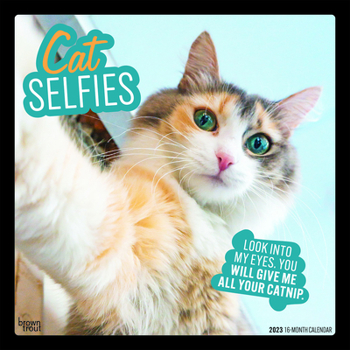 Calendar Cat Selfies 2023 Square Book