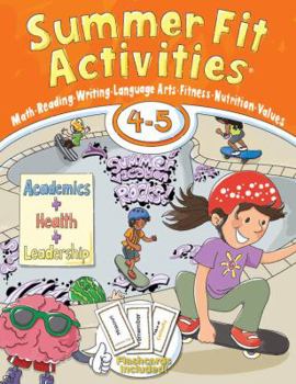 Paperback Summer Fit Activities, Fourth - Fifth Grade Book