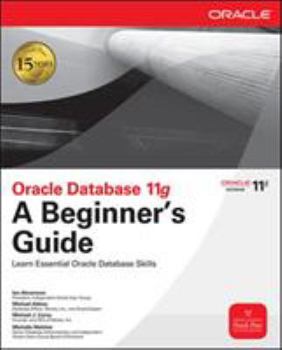 Paperback Oracle Database 11g a Beginner's Guide Book
