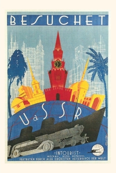 Paperback Vintage Journal Visit the USSR Book