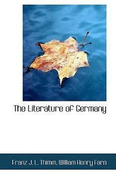 Paperback The Literature of Germany Book