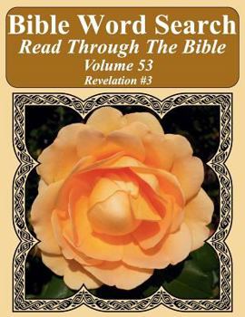 Paperback Bible Word Search Read Through The Bible Volume 53: Revelation #3 Extra Large Print Book