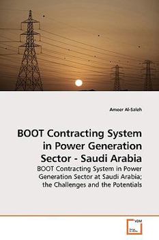 Paperback BOOT Contracting System in Power Generation Sector - Saudi Arabia Book
