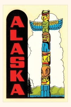 Paperback Vintage Journal Alaska, Totem Pole Book