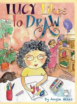Hardcover Lucy Likes to Draw Book