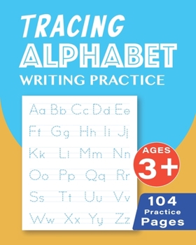 Paperback Tracing Alphabet, Writing Practice Book