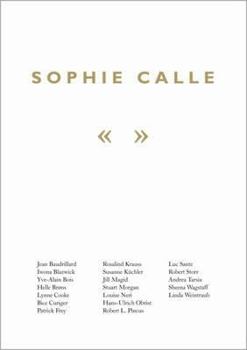 Paperback Sophie Calle. Jean Baudrillard ... [Et Al.] Book