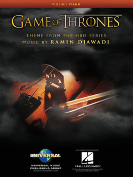 Paperback Game of Thrones: Theme Arranged for Violin & Piano Book