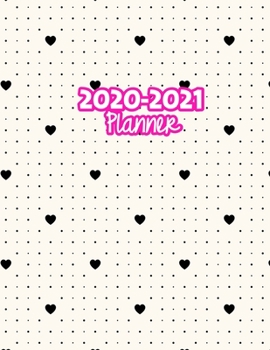 2020-2021 Planner: Two Year Calendar Organizer and Goal Journal | January 2020 - December 2021 Daily, Weekly and Monthly Planner Book with Back Sticker Expression Wall for 2 Years | Design Code 609926