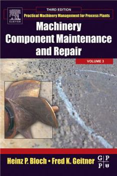 Hardcover Machinery Component Maintenance and Repair Book