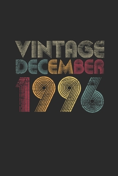 Vintage December 1996: Dotted Bullet Notebook – 23 years old Birthday Gift or 23rd Anniversary Gift Idea