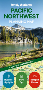 Lonely Planet Pacific Northwest Planning Map